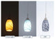 Gray hanging lights for kitchen 3 light pendant lighting Art Deco pendant lamp