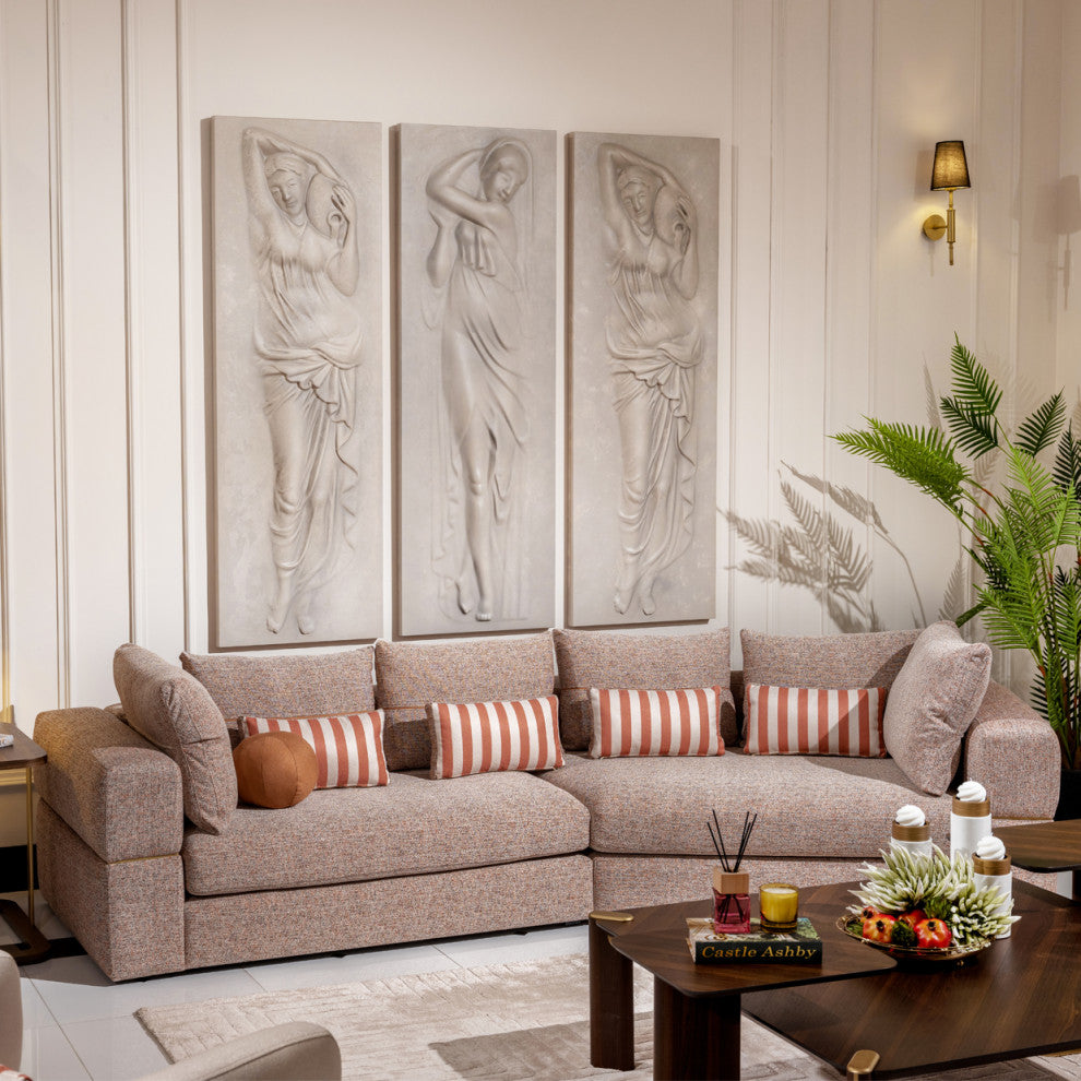 Amora 2-Piece Sofa Bonfire Brown
