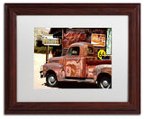 Philippe Hugonnard 'US Truck' Matted Framed Art, 11x14