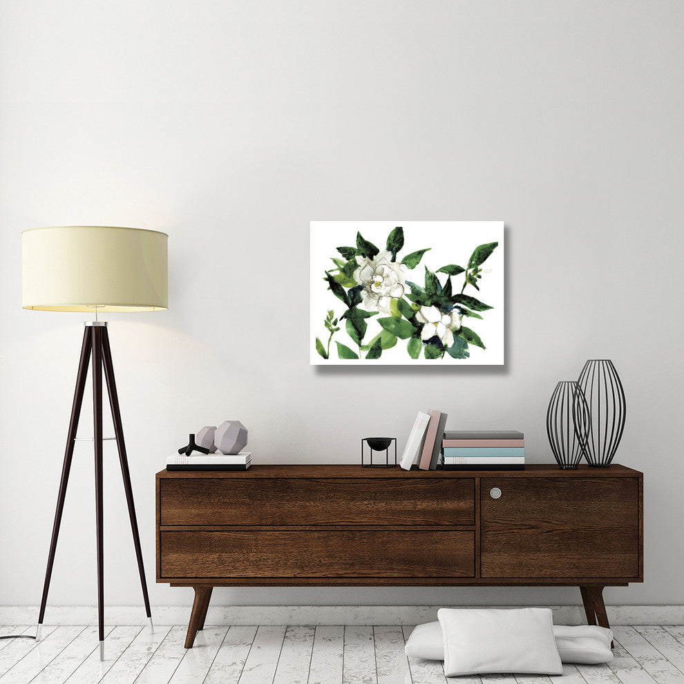 "Bright Gardenias" Digital Paper Print by Anne Tavoletti, 34"x26"