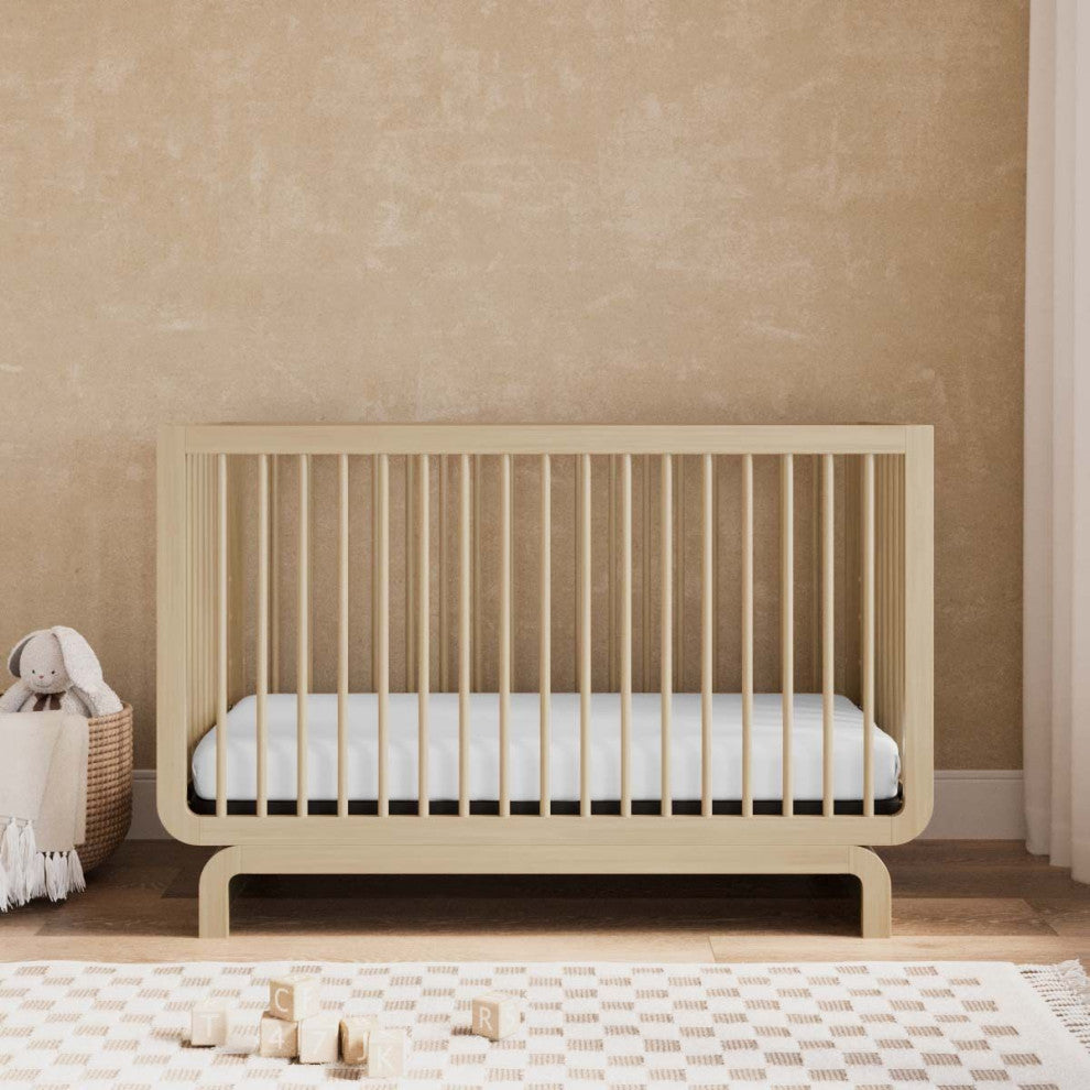 Storkcraft Santorini Deluxe 5-in-1 Convertible Crib, Driftwood