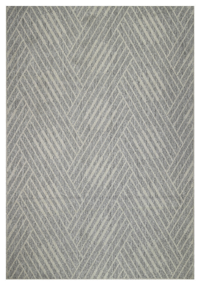 Maryland Abbel Indoor/Outdoor Area Rug, Cream, 2' x 3', Geometric