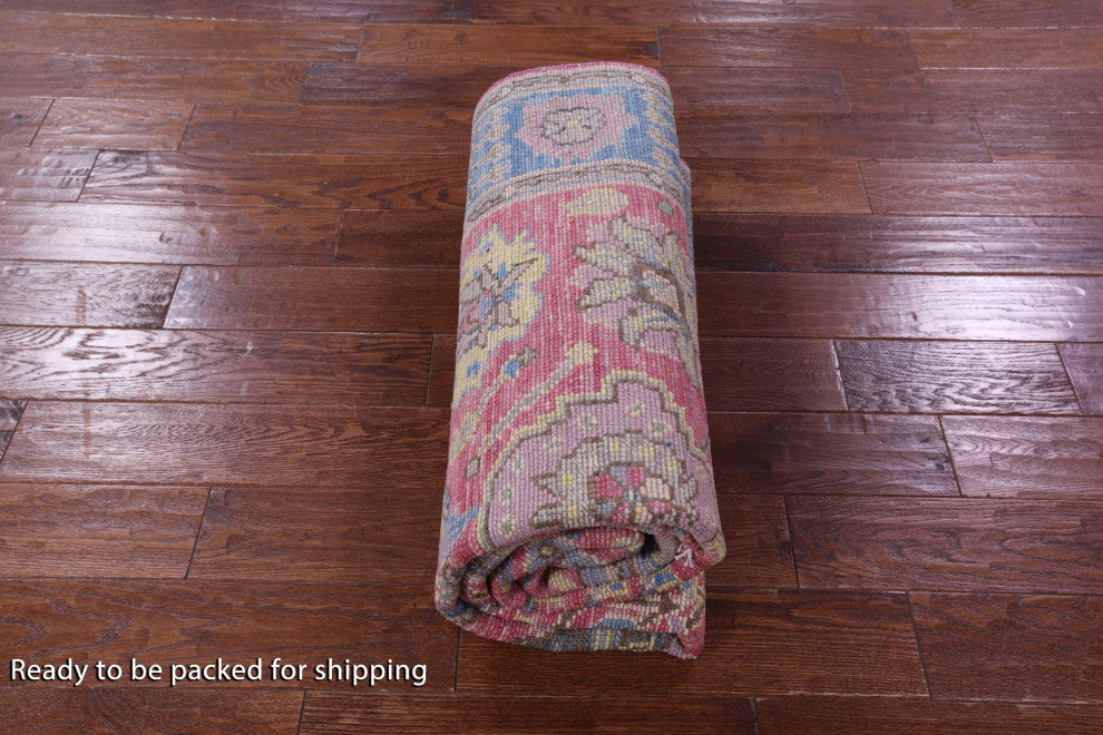 Turkish Oushak Handmade Wool Rug 5' 1" X 8' 1" - Q15350
