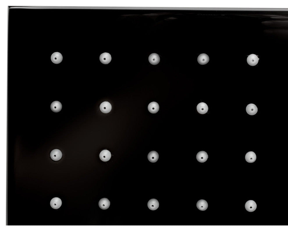 ALFI Brand LED16S-PC Polished Chrome 16" Square Multi Color LED Rain Shower Head
