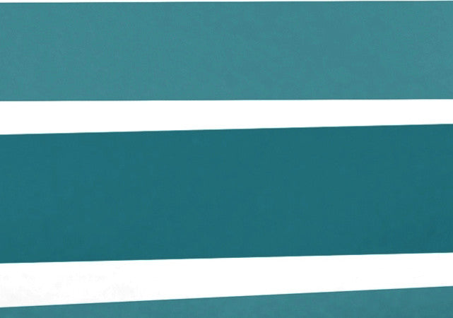 Stripes Decorative Holiday Stripe Print Bath Towel, Teal