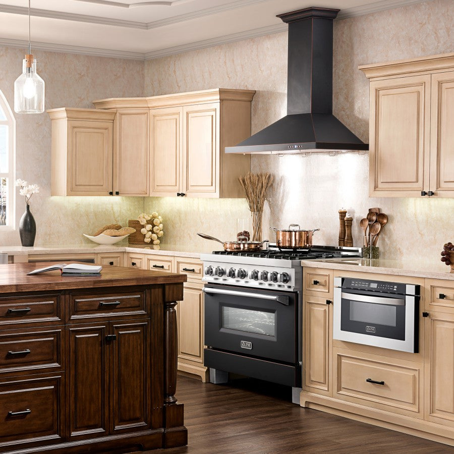 ZLINE 36" Designer Series Wall Mount Range Hood, 8KBB-36