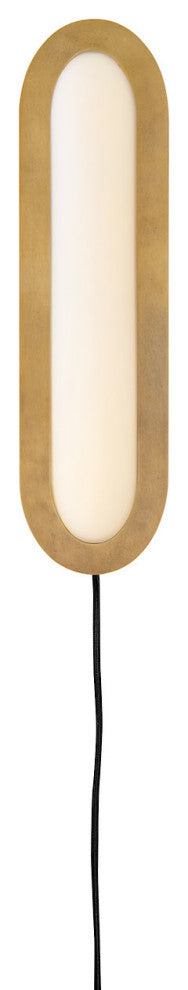 Hinkley Emme Large Led Vanity, Heritage Brass