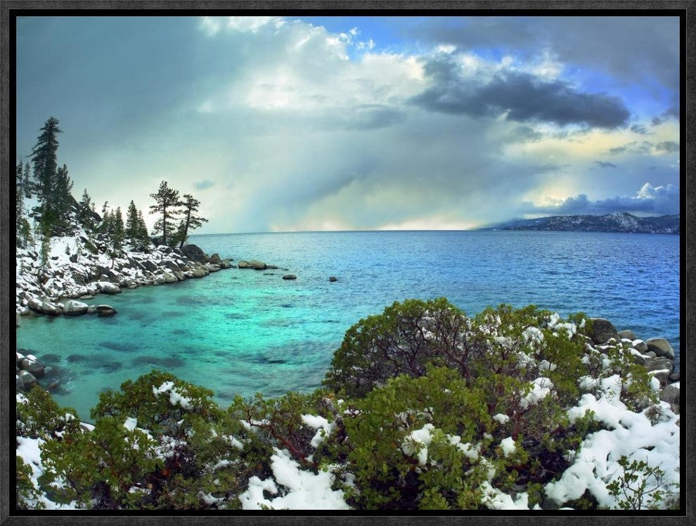 "Memorial Point, Lake Tahoe, Nevada"  by Tim Fitzharris, 17x13"