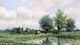 Willem Roelofs A Summer Landscape With Grazing Cows Wall Decal
