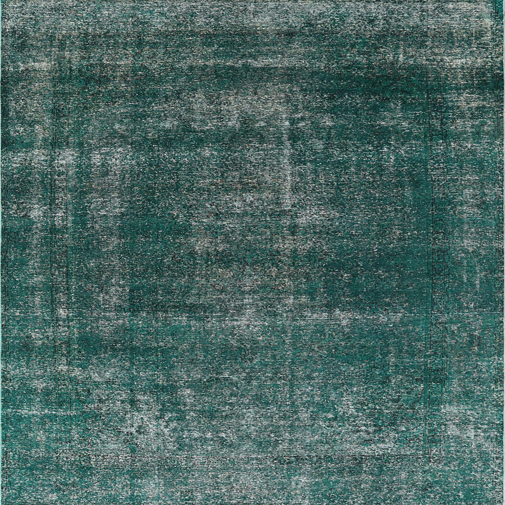 Ahgly Company Indoor Square Mid-Century Modern Area Rugs, 6' Square