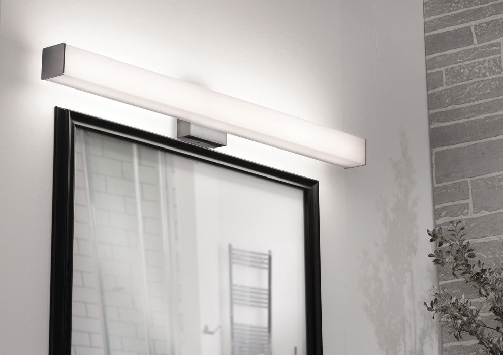 Tad 36" LED Vanity, 120-277V, 5 CCT, Satin Nickel