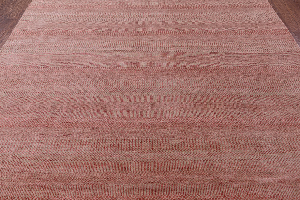 Savannah Grass Handmade Wool and Silk Rug 8' 0" X 9' 11" Q11439