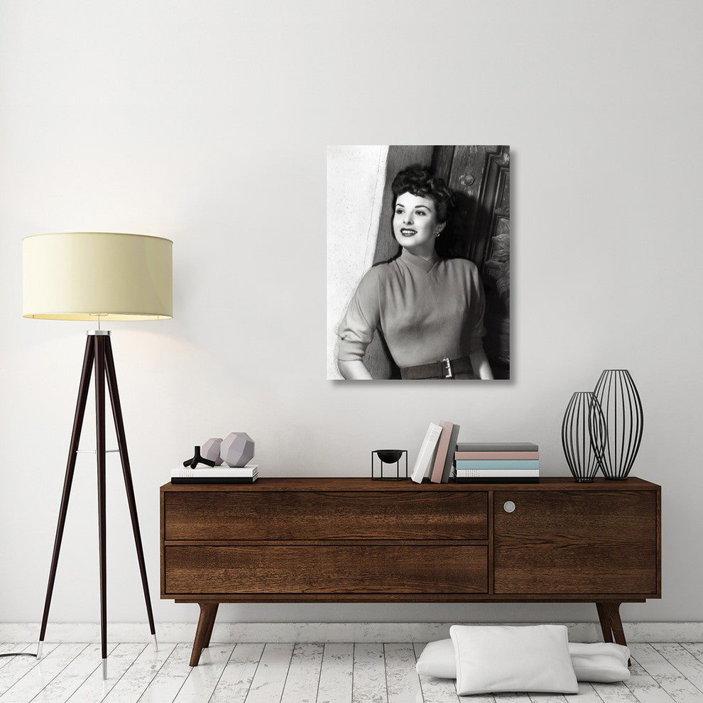 "Jean Peters" Stretched Canvas Giclee by Hollywood Photo Archive, 31x40"