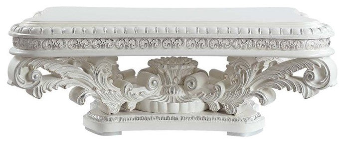 Acme Vanaheim Coffee Table Antique White Finish