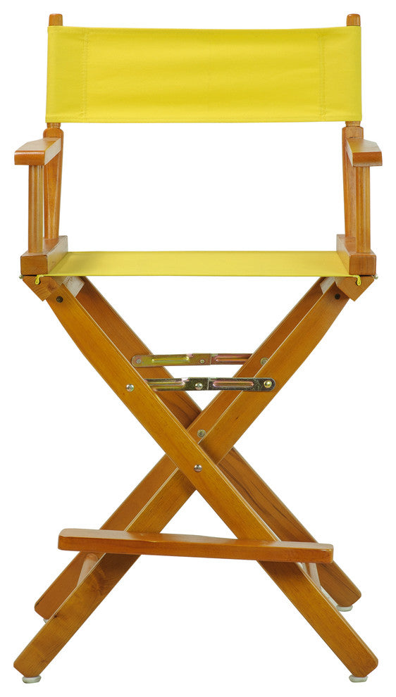 024" Director's Chair Honey Oak Frame-Royal Blue Canvas