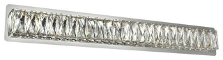 Monroe Integrated LED Chip Light Chrome Wall Sconce