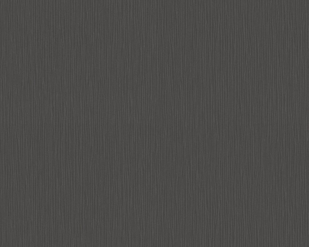 Jette2, Grass Textured Embossed Bamboo Natural Gray Wallpaper Sample