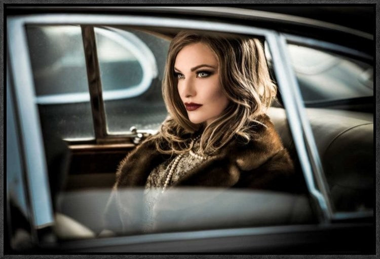 "Driving The Diva To The Event."  by Peter Muller Photography, 23x16"