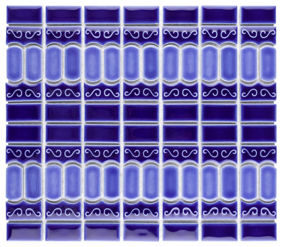 Modena Cobalt Blue Porcelain Floor and Wall Tile