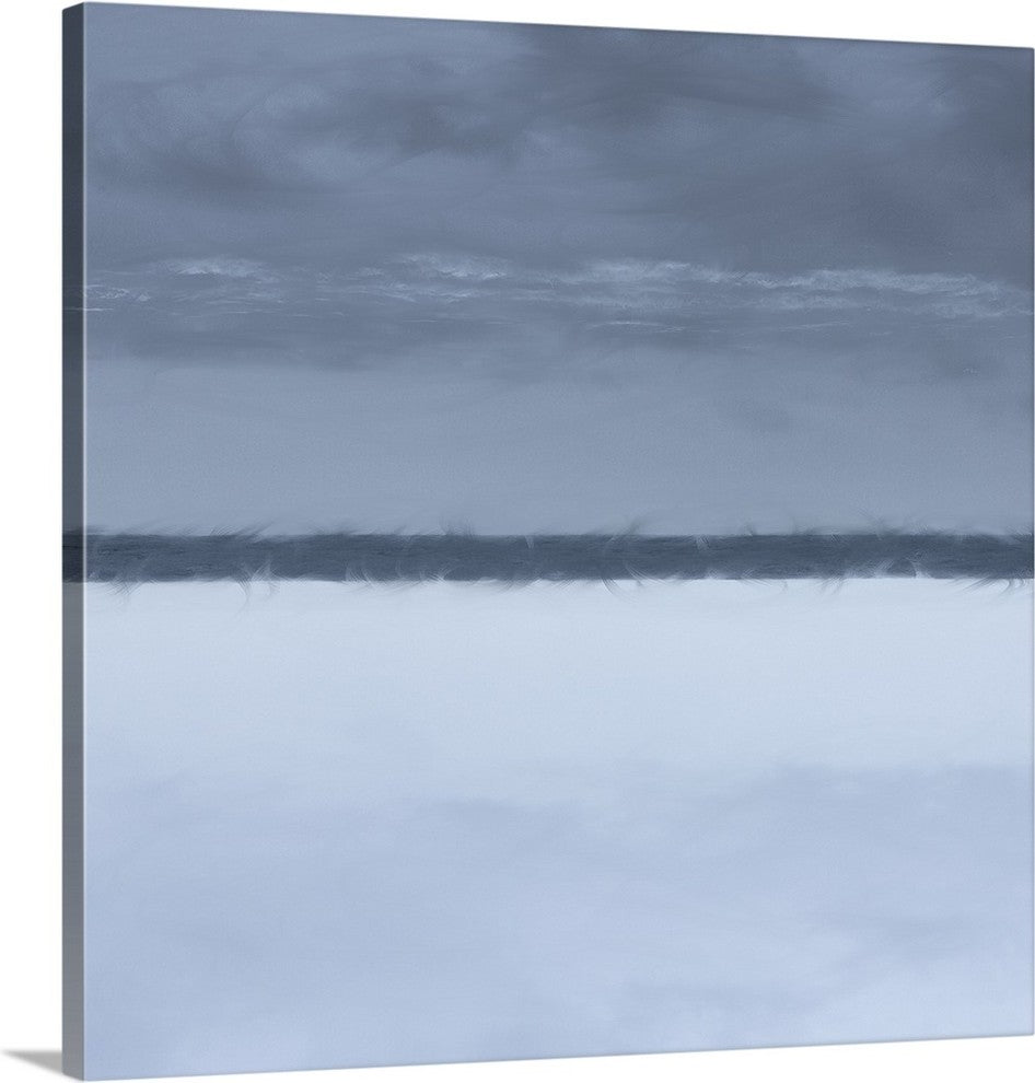 "When the Snows Come" Wrapped Canvas Art Print, 35"x35"x1.5"