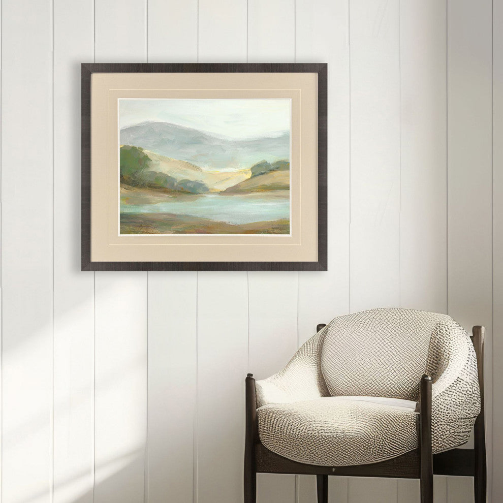 Plein Air Hills III Framed Art