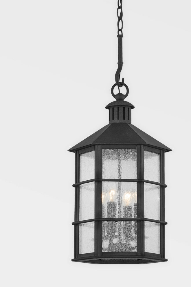 Lake County by Mark D. Sikes 4 Light Exterior Lantern French Iron Frame