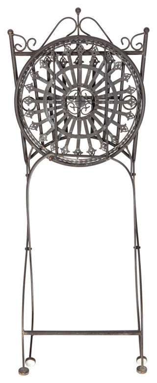 Safavieh Belen Bistro Set, One Table and Two Chairs Black Rust