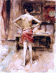 John Singer Sargent The Model: Interior With Standing Figure Wall Decal