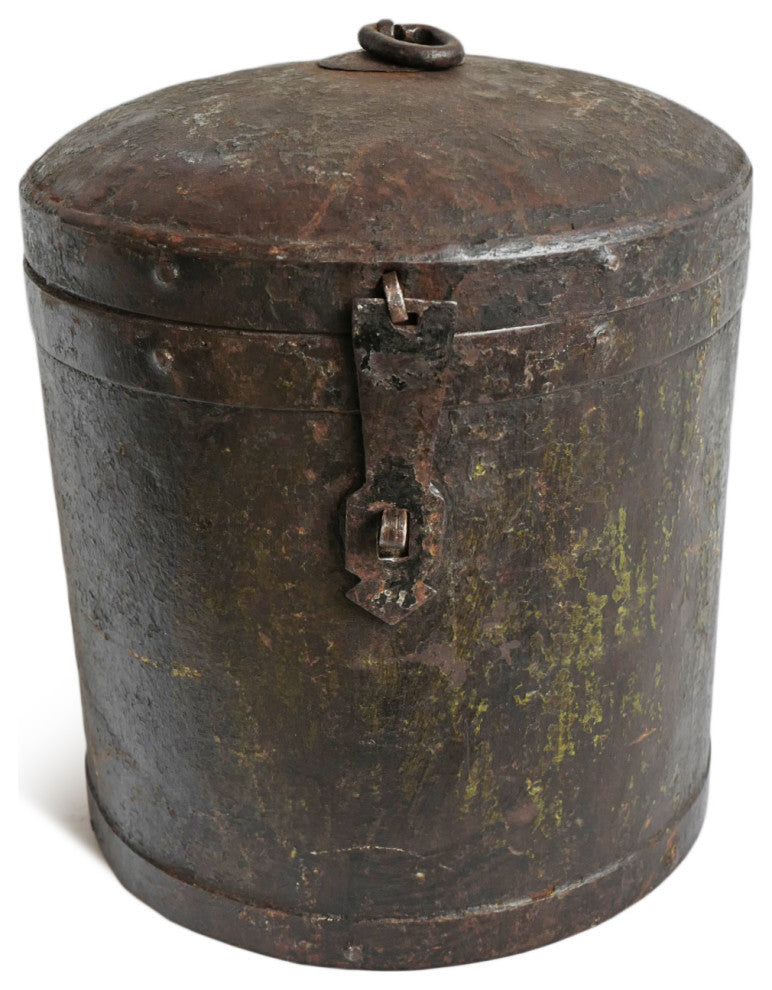 Consigned Vintage Industrial Storage Can