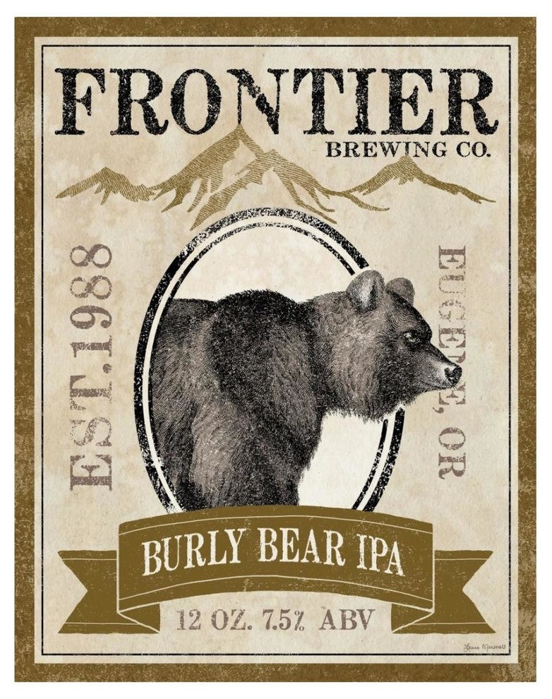 "Frontier Brewing IV" Digital Paper Print by Laura Marshall, 22"x26"