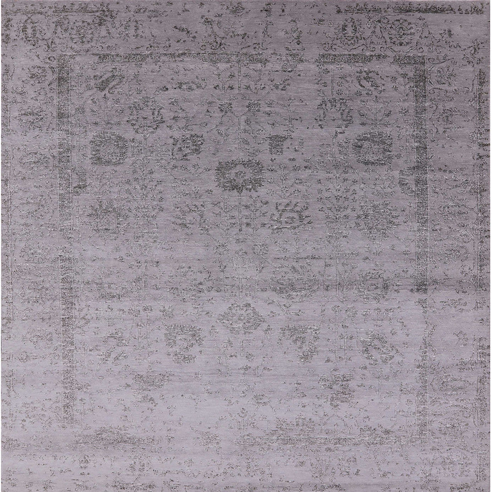 Ahgly Company Indoor Square Mid-Century Modern Area Rugs, 3' Square