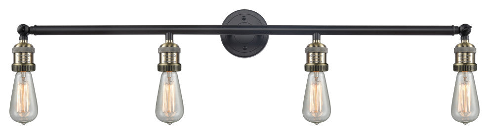 INNOVATIONS LIGHTING 215-BAB-LED Bare Bulb 4 Light Bath Vanity Light
