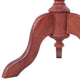 vidaXL Solid Mahogany Wood Side Table Brown End Accent Coffee Couch Table