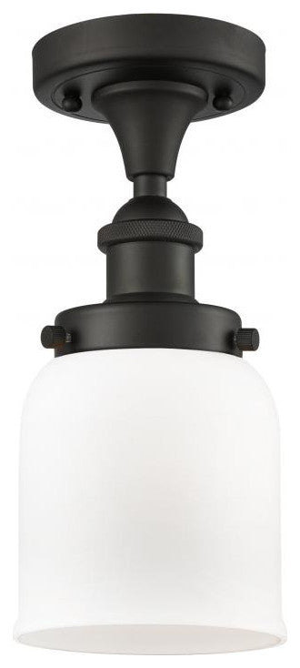 INNOVATIONS LIGHTING 916-1C-OB-G51-LED Small Bell 1 Light Semi-Flush Mount