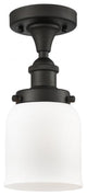 INNOVATIONS LIGHTING 916-1C-OB-G51-LED Small Bell 1 Light Semi-Flush Mount