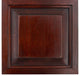 Coastal Solid Wood Kitchen Pantry Cabinet With Shutter Doors, Concord Cherry