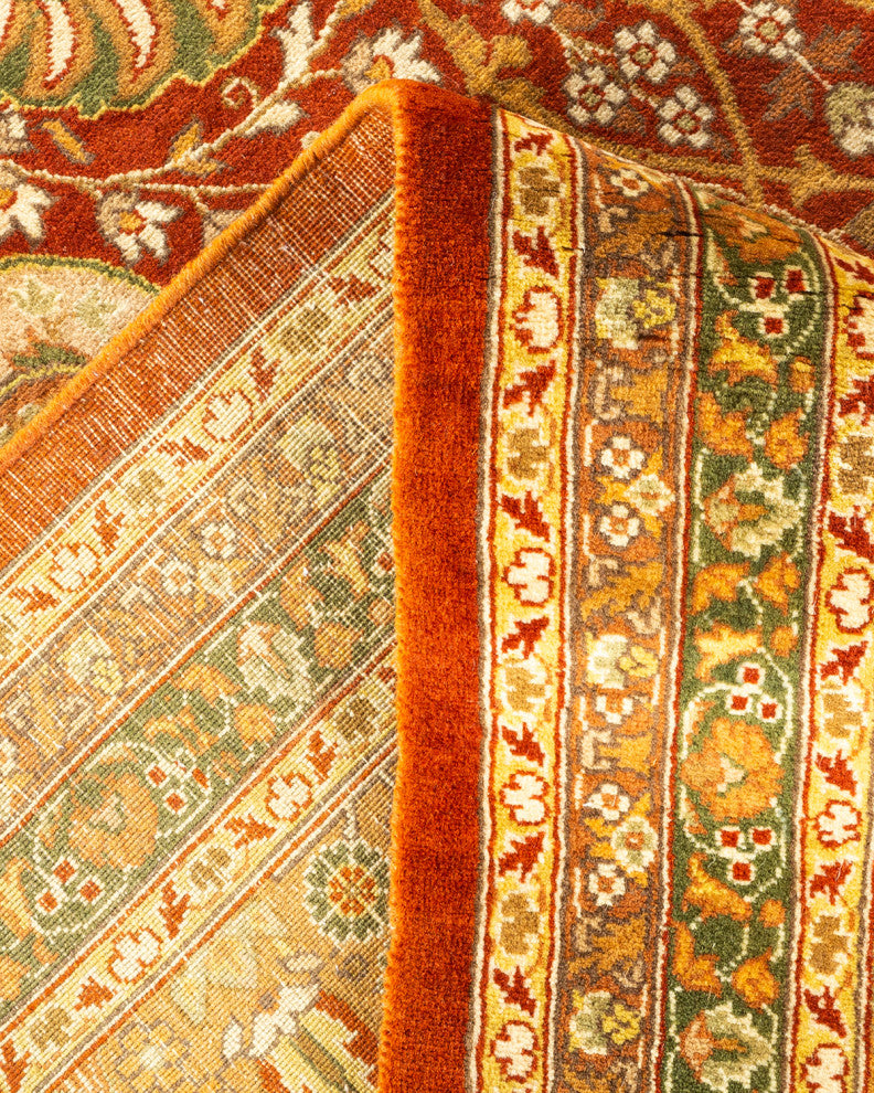 Mogul, One-of-a-Kind Hand-Knotted Area Rug Orange, 8' 1" x 13' 10"