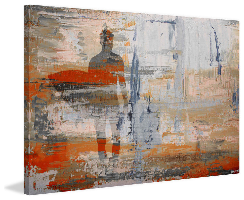 "Done for the Day" Painting Print on Wrapped Canvas, 18"x12"