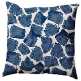Giraffe Journey Outdoor Pillow, Blue, 20"x20"