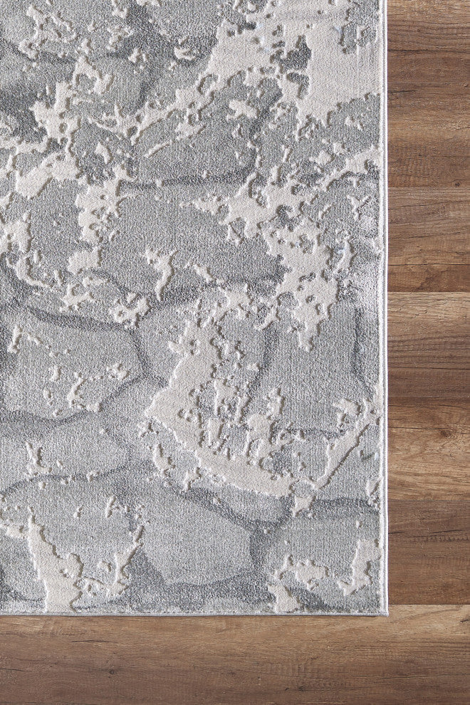 Abani Nova NOV100A Grey Stone Area Rug