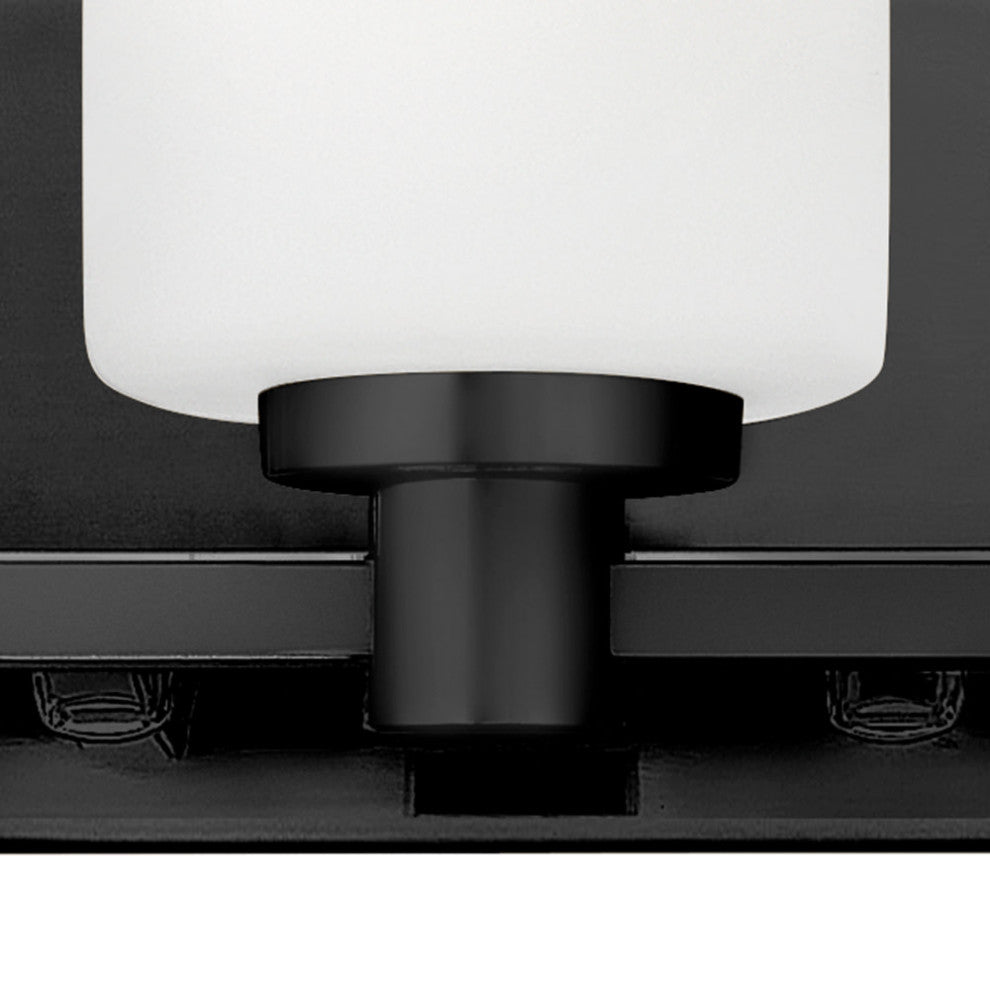 Hinkley Karlie Bathroom Vanity Light, Black, 3 Light