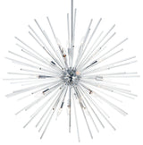 Maxim 28666 Polaris 16 Light 40"W Sputnik Chandelier - Polished Chrome / Clear