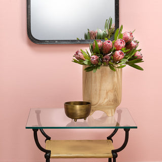 Relic Metal Footed Bowl, Small