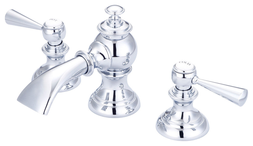 Water Creation Modern Classic Widespread Lavatory Faucet With Pop-Up Drain
