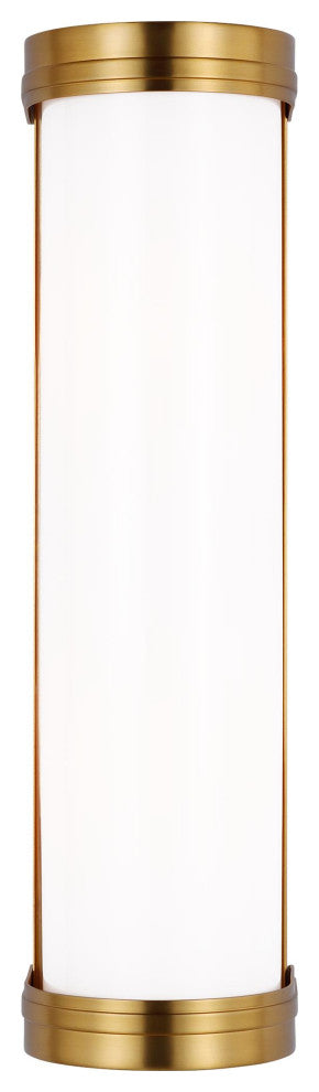 Ifran Medium Vanity, Burnished Brass