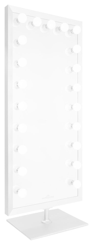 Starlight Full Body LED Makeup Mirror with 21 Bulbus, White