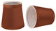 Aspen Creative 32715-X Hardback Empire Clip-On Lamp Shade Redwood 3" x 4" x 4", Pack Set of 2