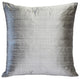 Pillow Decor Sankara Silk Throw Pillows 20"x20", Silver