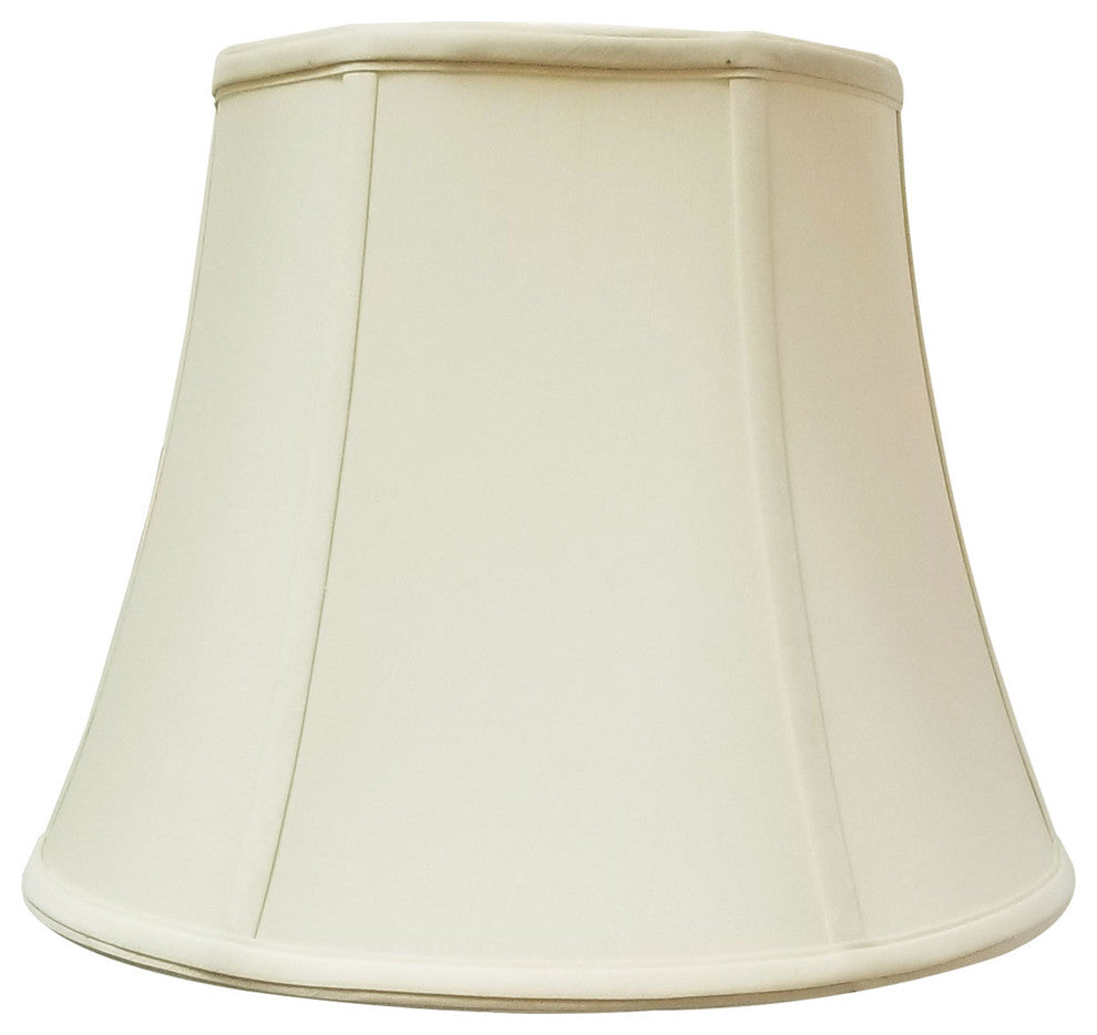 Royal Designs Modified Bell Lampshade, Eggshell, 10.5x17x13.5, Washer