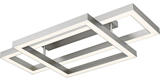 Quoizel QSF6792 Lawless 36"W LED Semi-Flush Ceiling Fixture - Painted Brushed